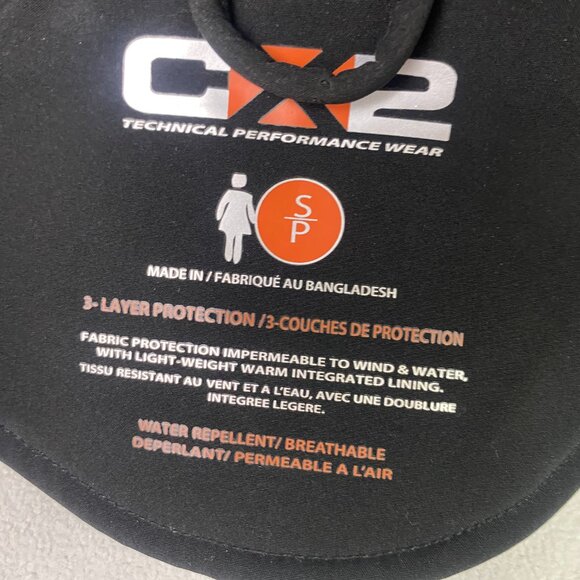 St. Thomas University Education Jacket Womens Small Black Water Repellent CX2 - Picture 9 of 15